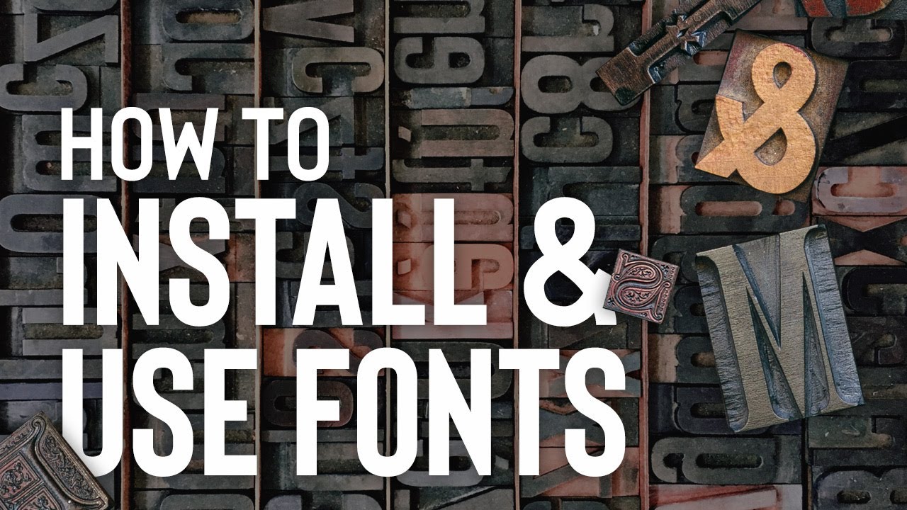 Download fonts for photoshop cc