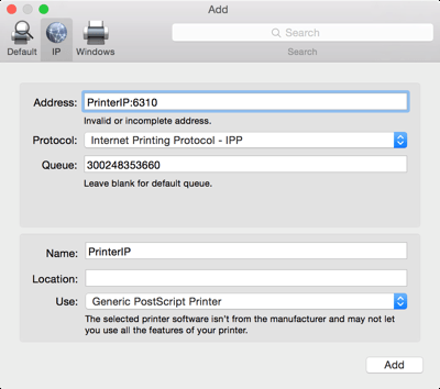 Download Ipp-printer For Mac